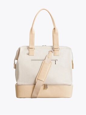 Beis Mini Weekender Duffle Beige